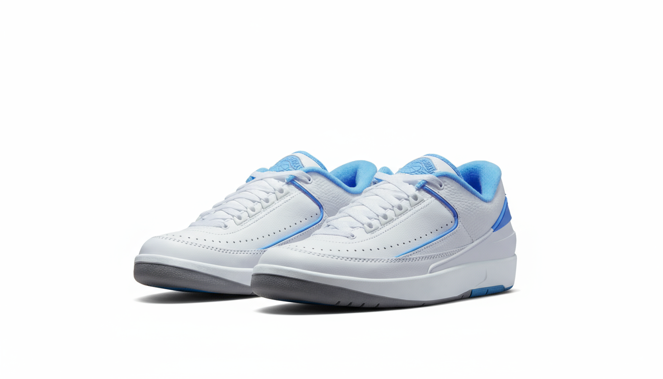 NIKE AIR JORDEN 2 RETRO LOW "UNC"