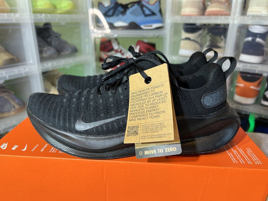 the Nike ReactX Infinity Run 4 'Black Anthracite' (Style Code: DR2665-004)