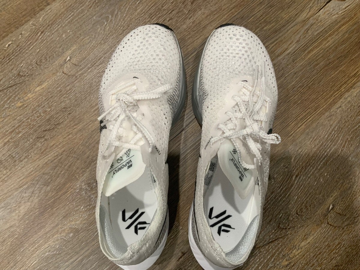 New Nike ZoomX Vaporfly Next% 3 White Grey DV4130-100 Wmns Sz