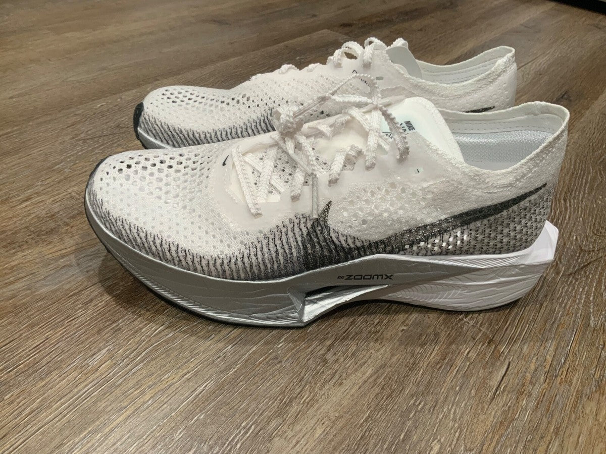 New Nike ZoomX Vaporfly Next% 3 White Grey DV4130-100 Wmns Sz