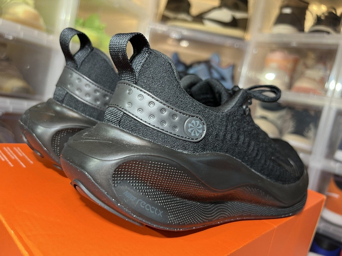 the Nike ReactX Infinity Run 4 'Black Anthracite' (Style Code: DR2665-004)