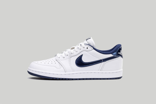 JORDEN 1 RETRO LOW 85 METALLIC BLUE
