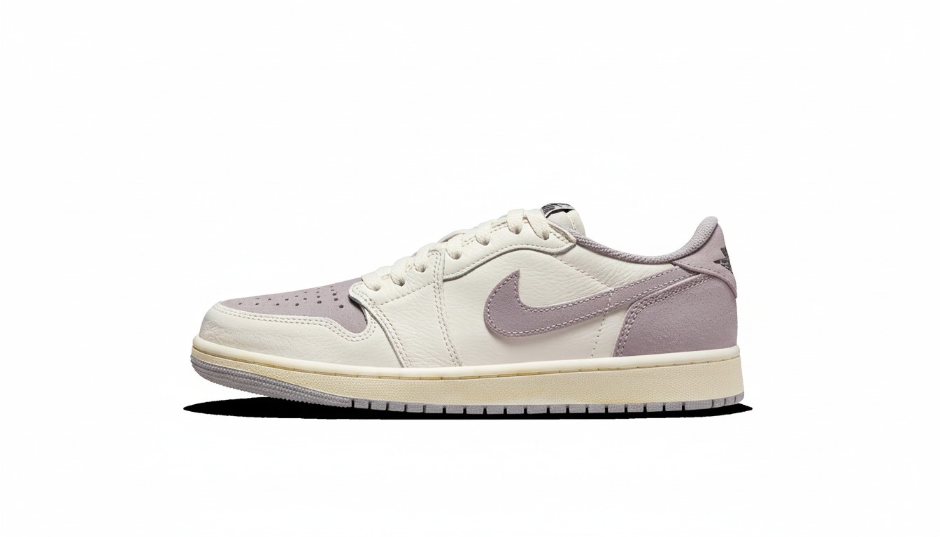 NIKE AIR JORDEN 1 RETRO LOW OG "ATMOSPHERE GREY"