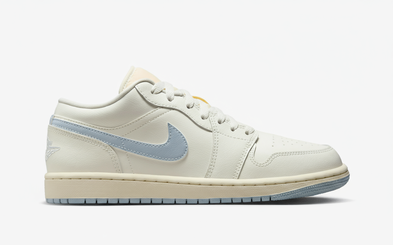 NIKE AIR JORDEN 1 LOW "SAIL/GHOST"